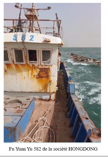 Hong Dong sauve un navire Mauritanien